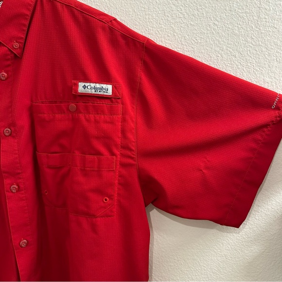 Columbia Oklahoma PFG Tamiami Short-Sleeve Button-Down Shirt - Picture 4 of 8